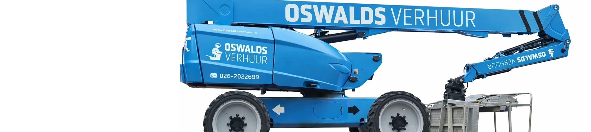 Telescoophoogwerkers huren - Oswalds Verhuur