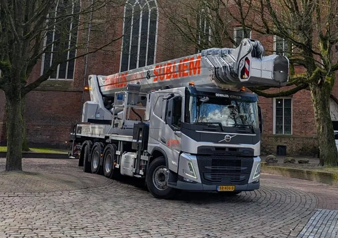 57 meter vrachtwagenhoogwerker